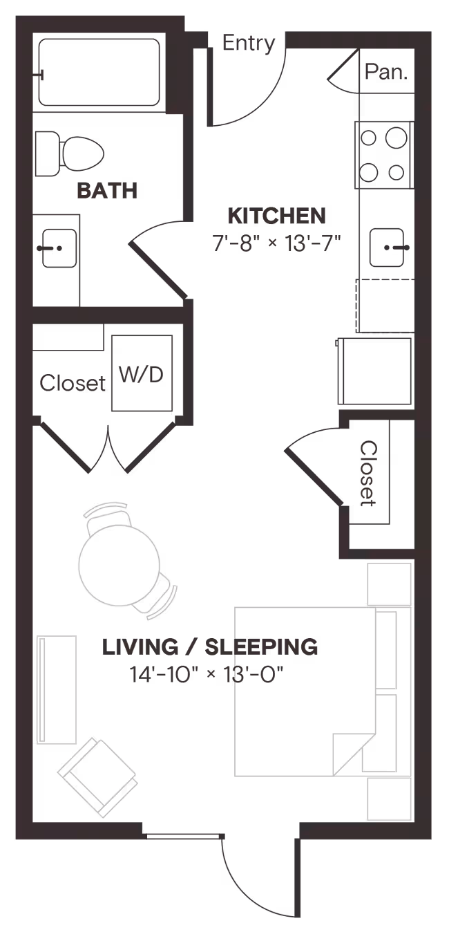 Unit 2327 2327 floor plan